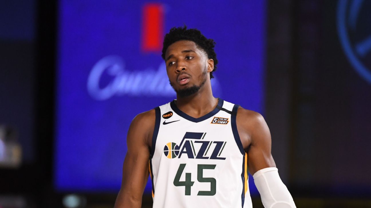 Donovan Mitchell acepta cargar con la culpa por costosa violación en  derrota de Jazz ante Nuggets en Juego 1. - ESPN, image size:1296x729
