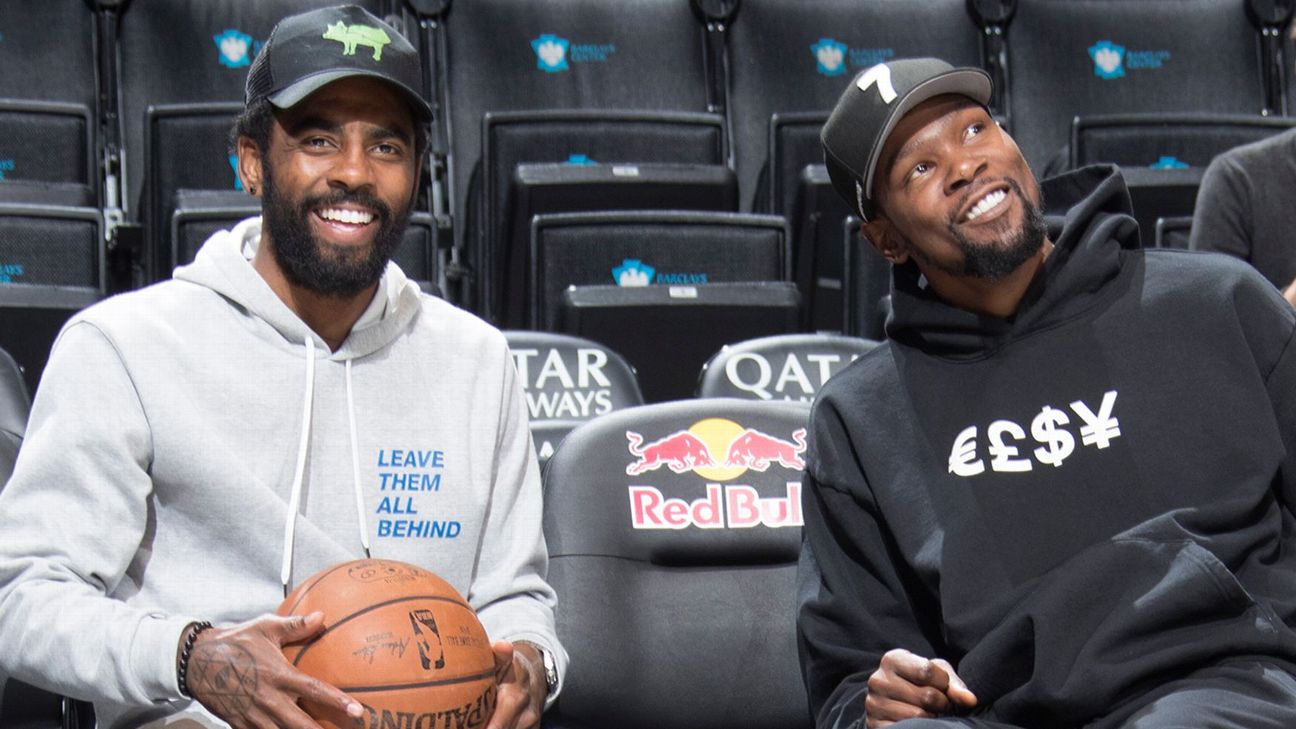 kevin durant and kyrie irving brooklyn