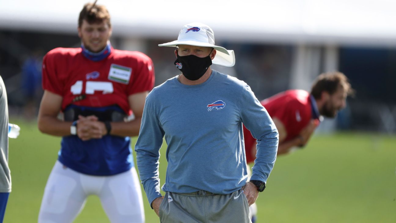 Bills' McDermott frustrated by team's low vaccination rate