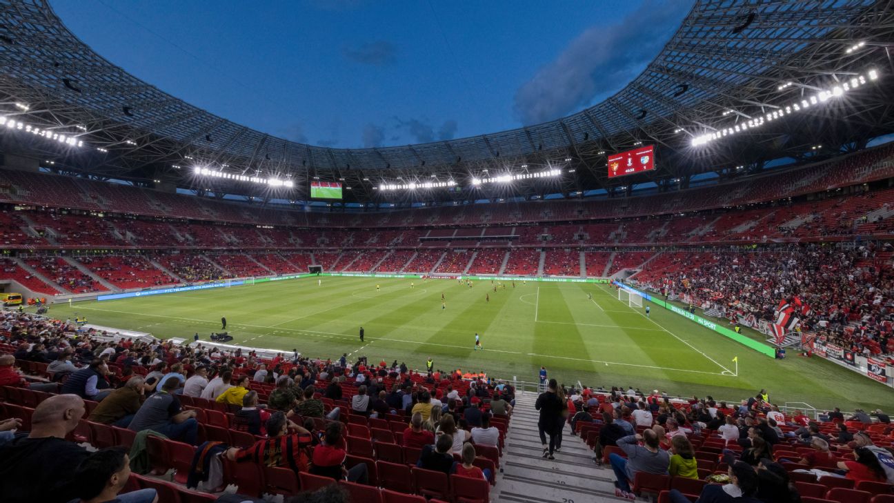 Budapest to host  26 Champions League final