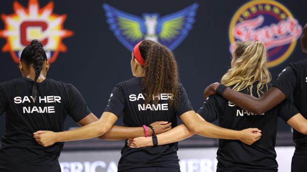 'It's very important we stay together': WNBA, NBA figures promote strengthened bond