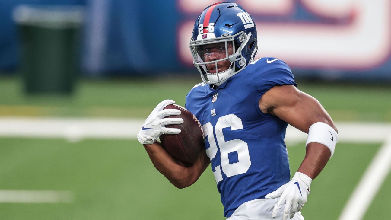 How worrisome is New York Jets running back Saquon Barkley's lack