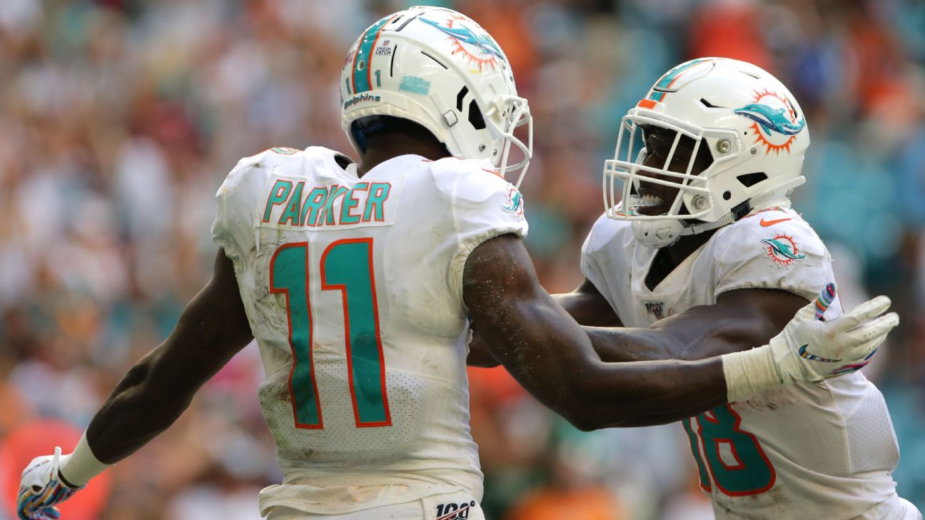 Draft Dolphins WRs DeVante Parker, Preston Williams or both in