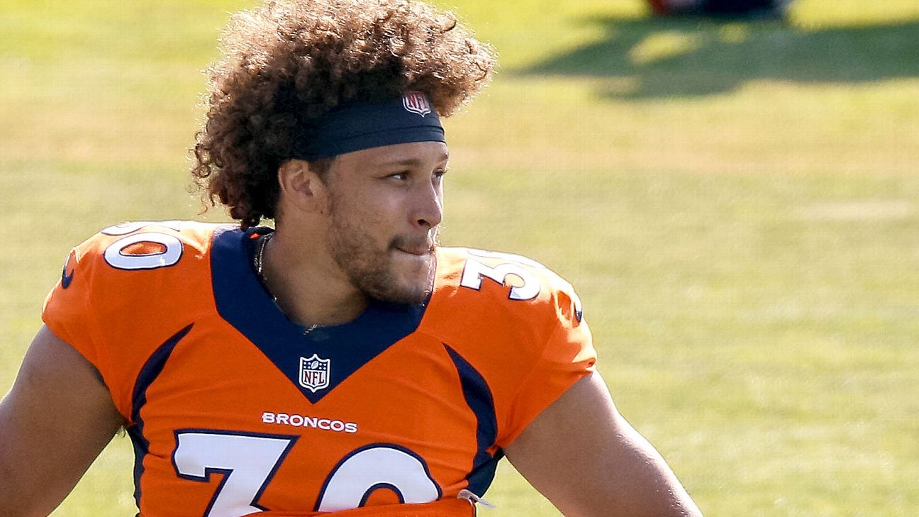 Denver Broncos running back Phillip Lindsay has surgery