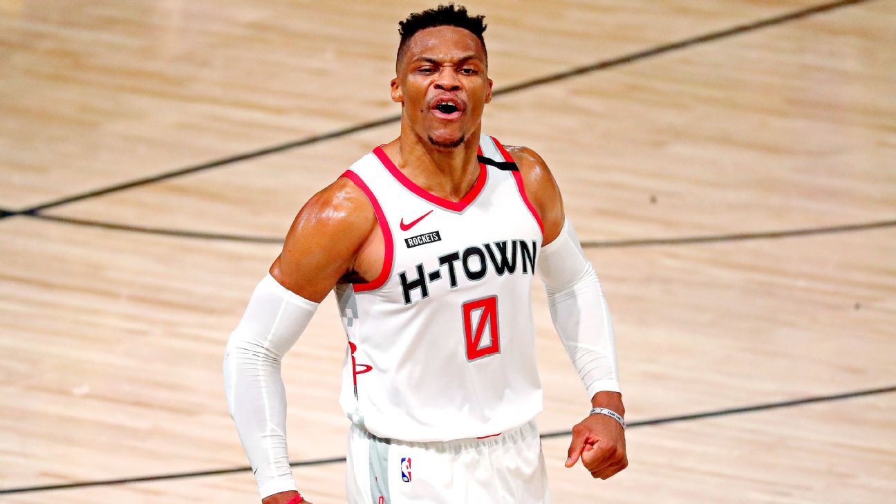 New Washington Wizards PG Russell Westbrook 'never changing' who he is on  the court - ESPN
