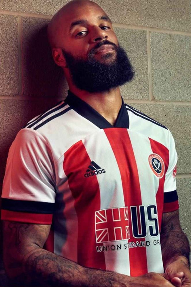 MEN'S FC SHEFFIELD UNITED 2019/2020 SOCCER FOOTBALL SHIRT JERSEY  MAILLOT SIZE M