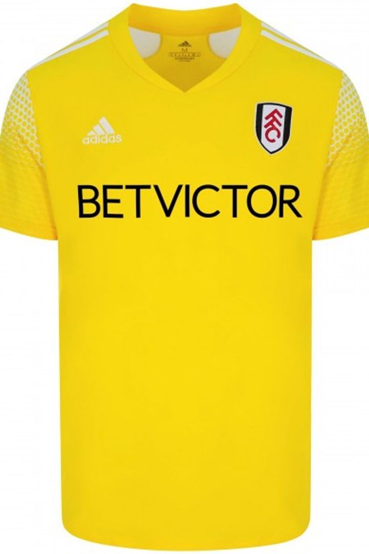 bright yellow football kit