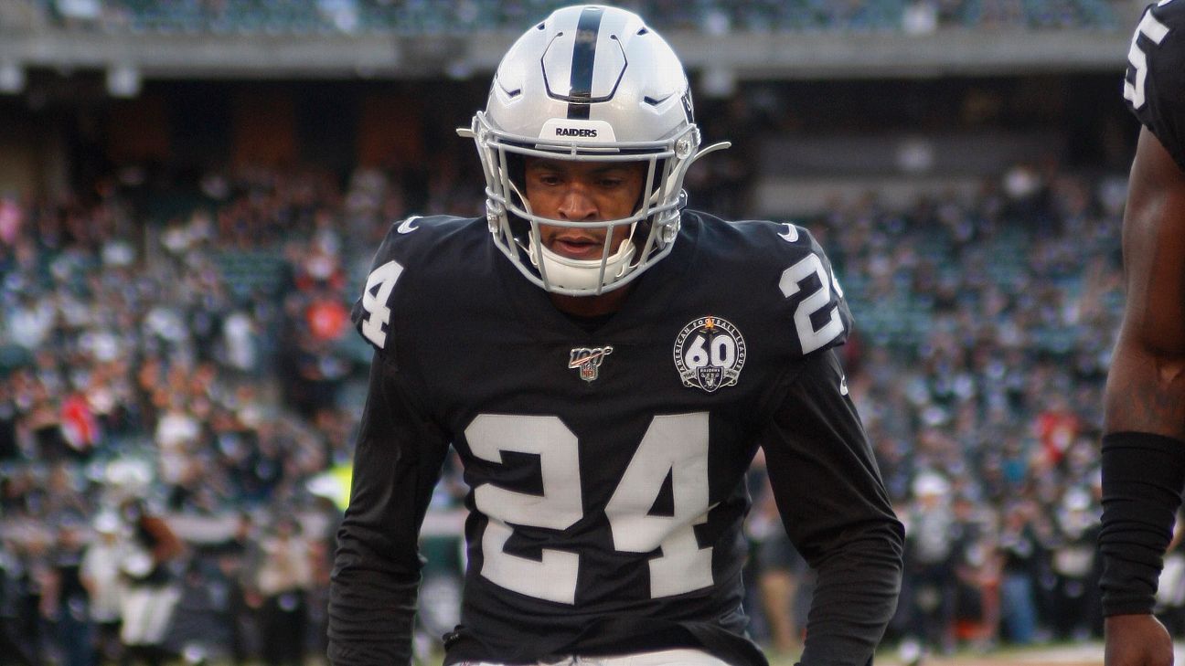 Las Vegas Raiders - Johnathan Abram stays ready.