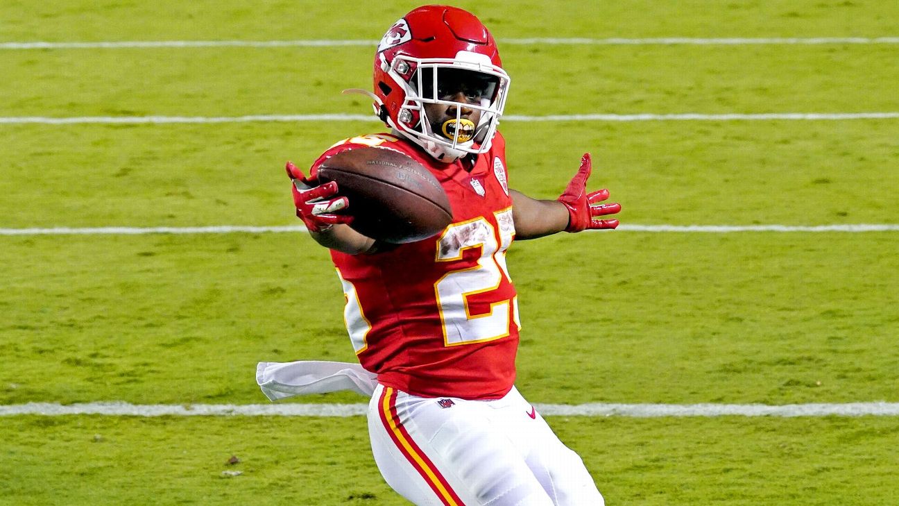 How Damien Williams' Opt Out Impacts Clyde Edwards-Helaire's Fantasy  Ranking, More