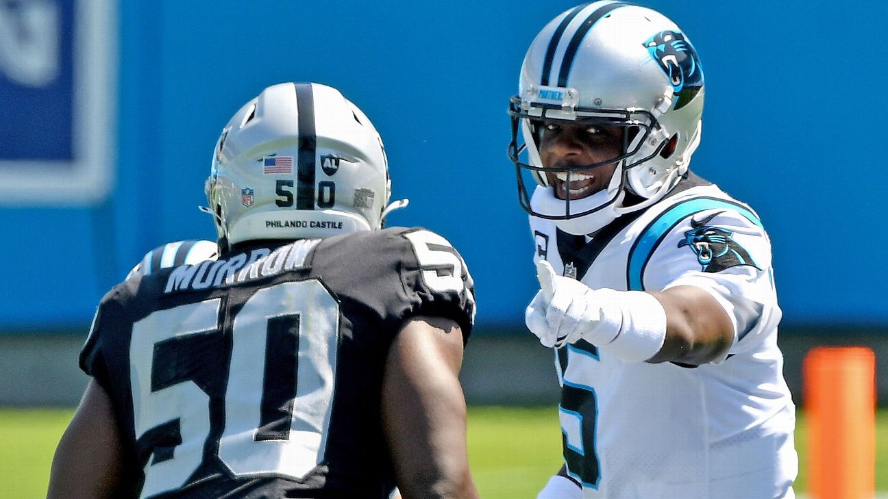 Teddy Bridgewater, Panthers can't overcome young defense, Raiders
