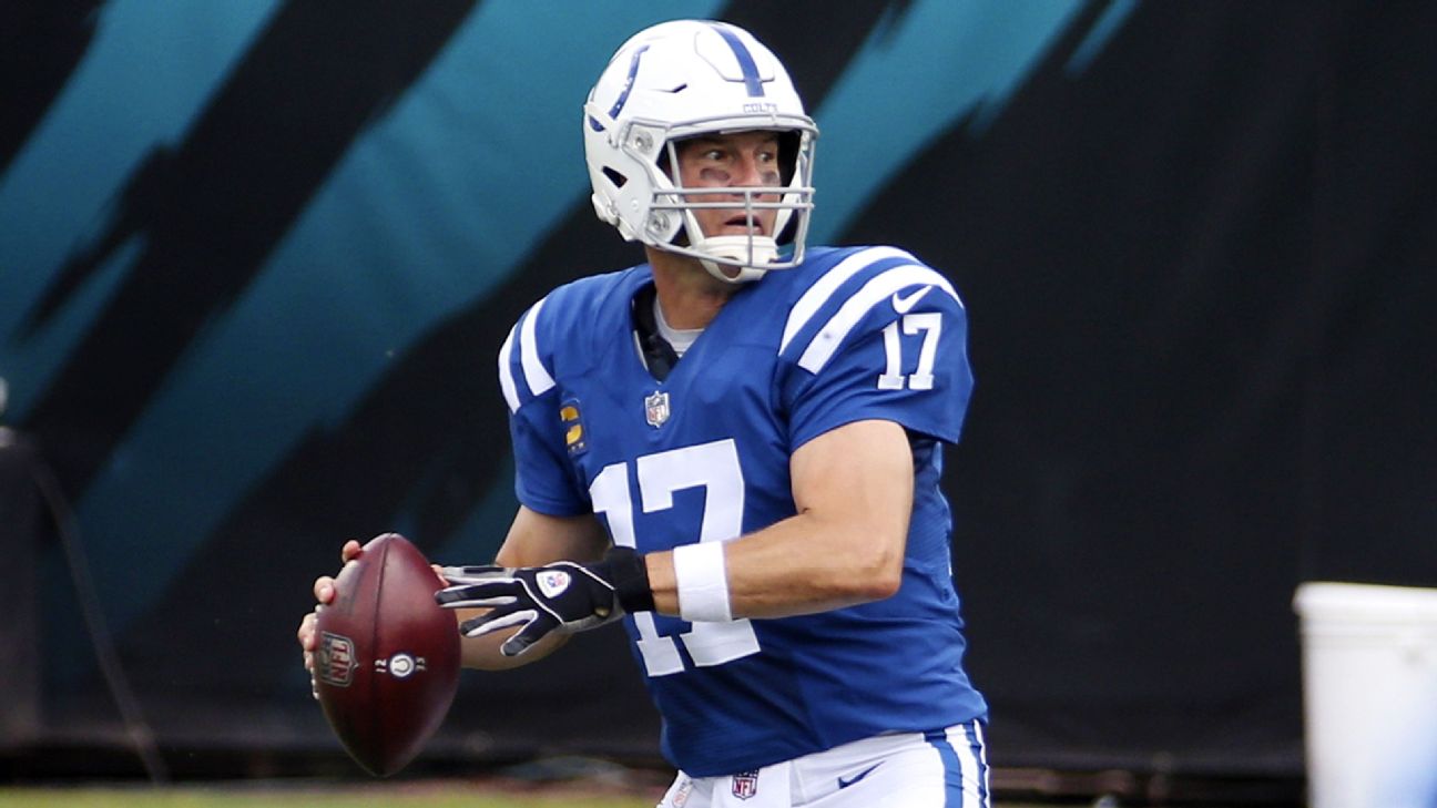 Philip Rivers playing against the Indianapolis Colts