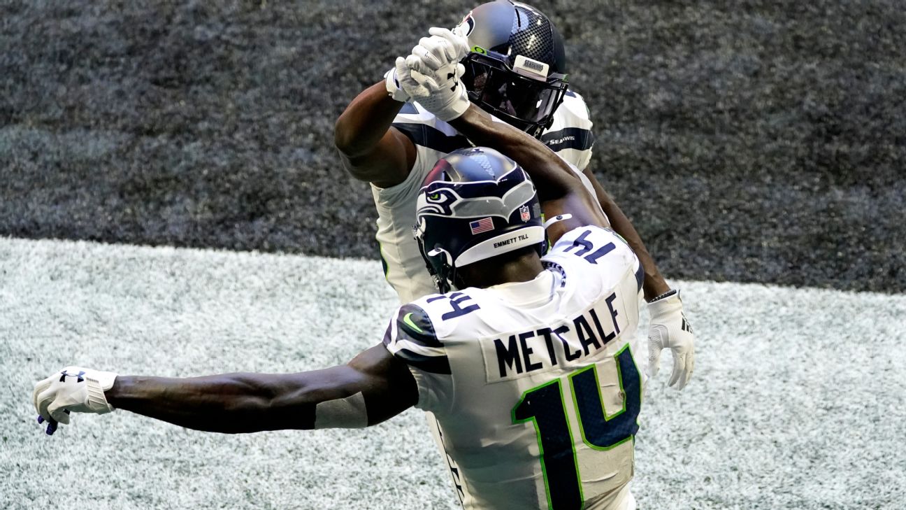 Russell Wilson wants to get the ball to DK Metcalf more