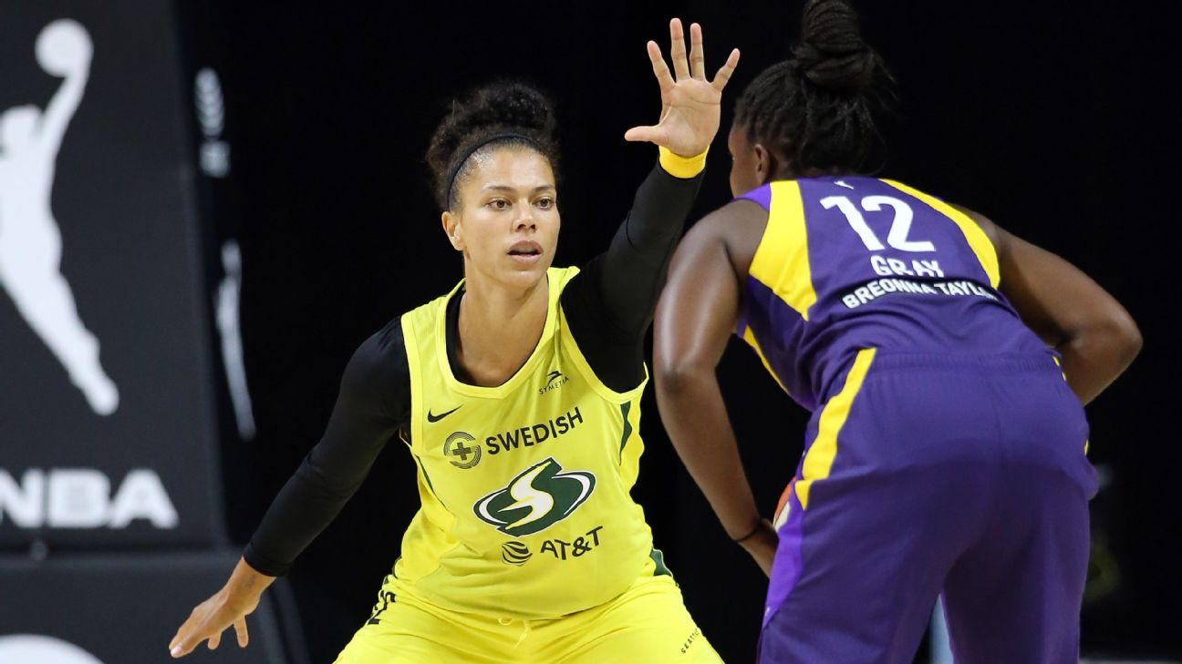 Seattle Storm's Alysha Clark unanimous choice for WNBA's alldefensive