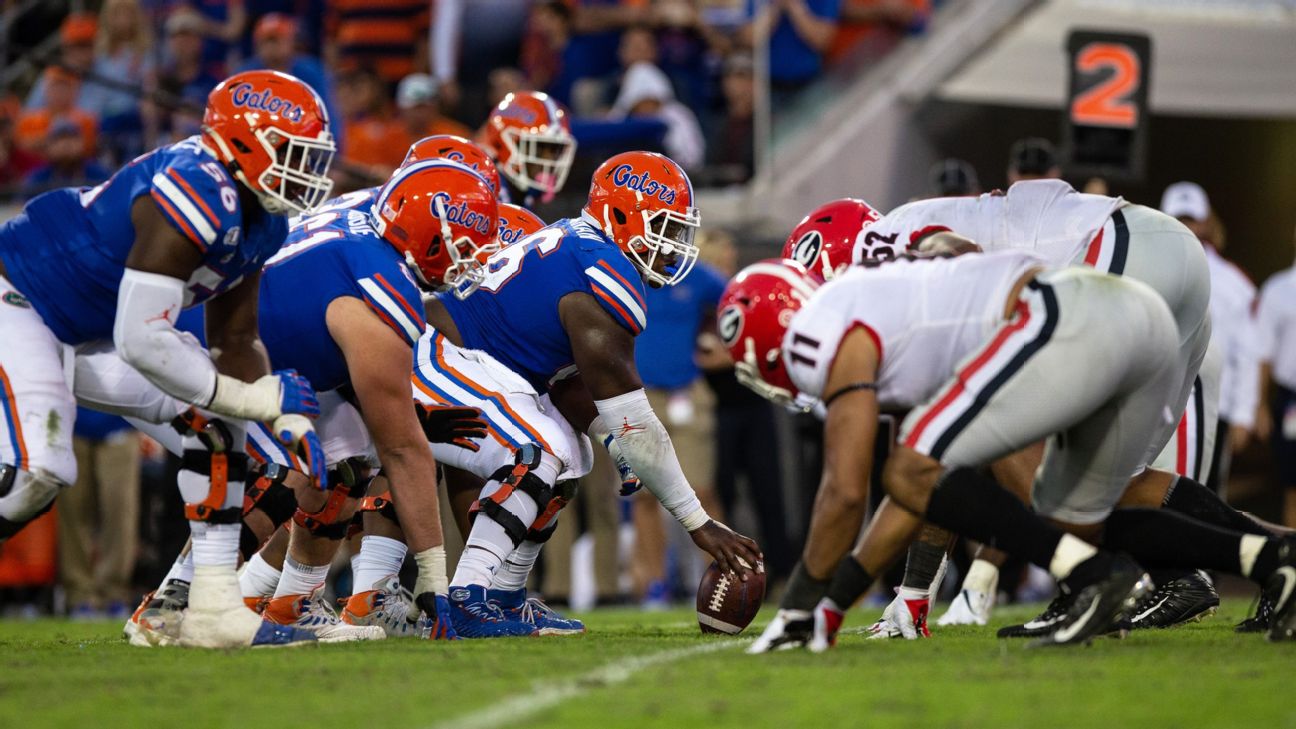 SEC East college football preview Georgia and Florida battle