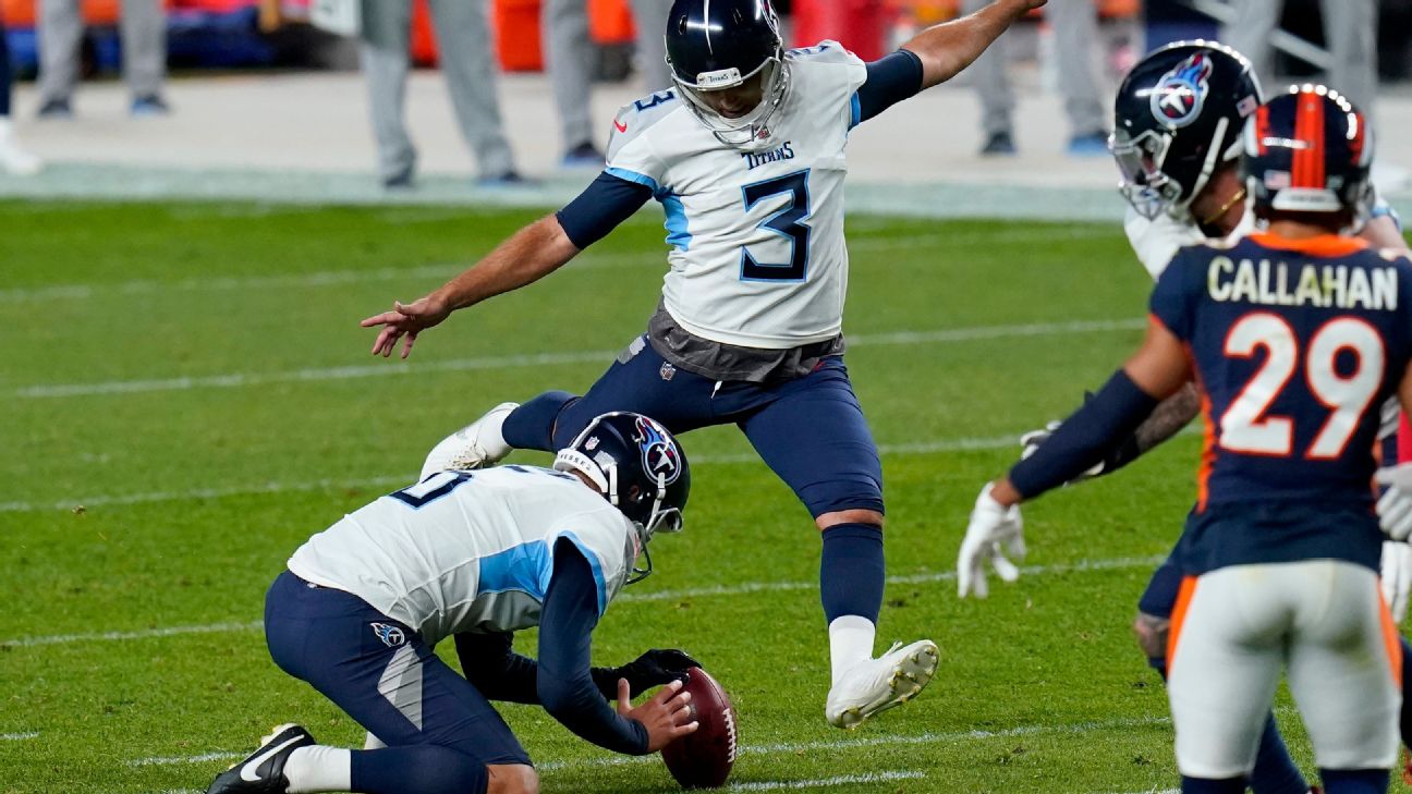 Game-winning field goal ends Titans' season