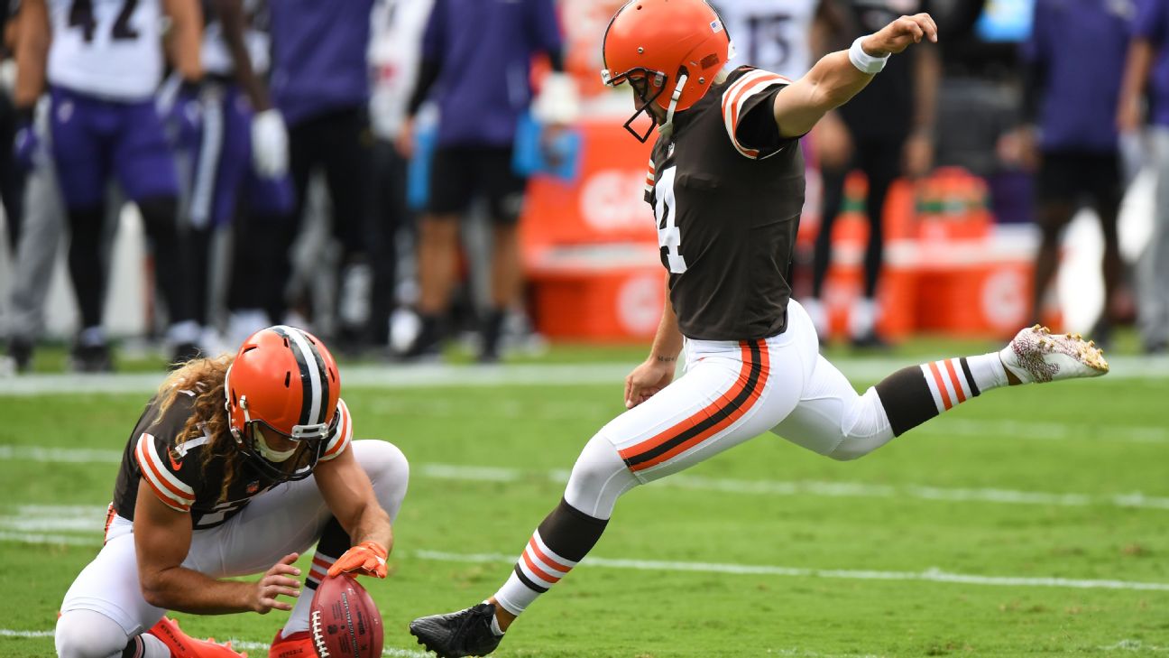 Bengals claim kicker Austin Seibert before facing Browns