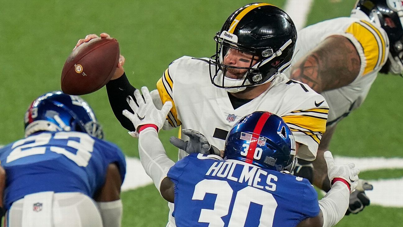 Ben Roethlisberger's elbow looks healthy as Steelers beat Giants on Monday  Night Football - The Washington Post