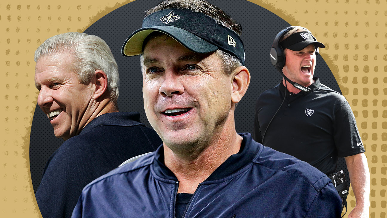 How Sean Payton's career was shaped by mentors Jon Gruden, Bill Parcells