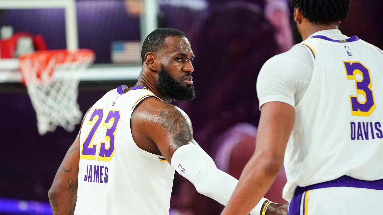 LeBron James stunned saying 'Why you do that to me?' as opponent pauses  mid-game to reveal surprising link between them