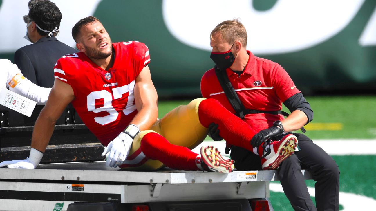 5 things to know about the 49ers: Nick Bosa's holdout, George Kittle's  injury loom large