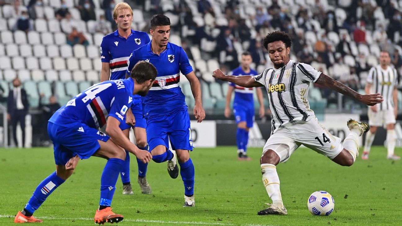 Usmnt S Weston Mckennie Starts In Juventus Opener Vs Sampdoria