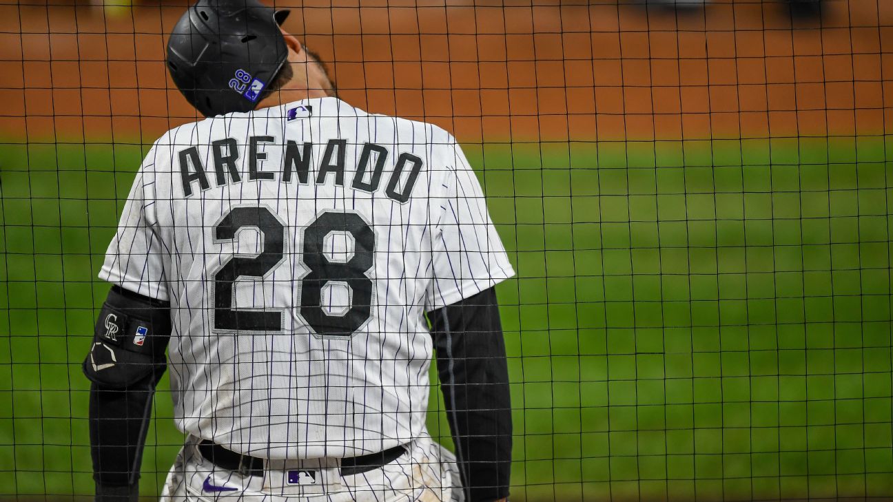 Nolan Arenado by Dustin Bradford