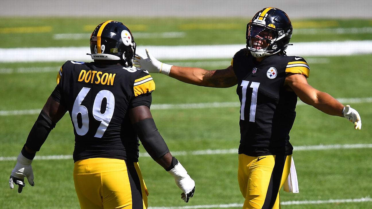 Steelers rookie Kevin Dotson gives first game ball to super-fan