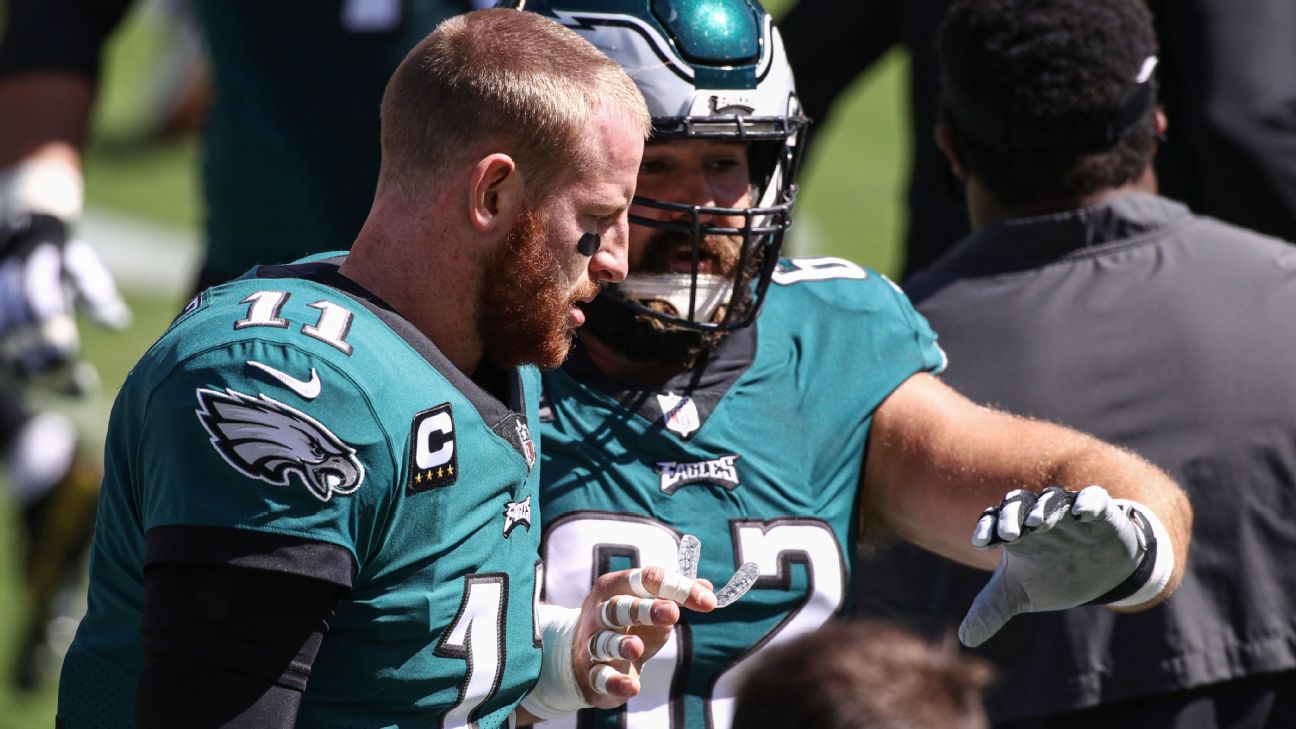 Philadelphia Eagles: Jason Kelce goes to war for Carson Wentz on-air