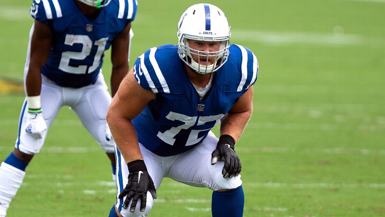 Braden Smith, Mark Glowinski bring brawler's mentality to Colts' line