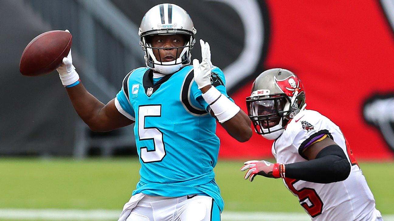 Carolina Panthers also could be without quarterback Teddy