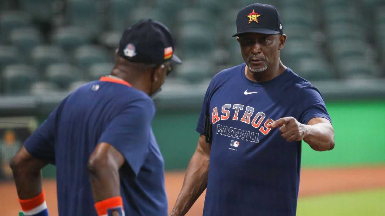 Gary Pettis ill, won't coach 3B for Astros in ALCS opener