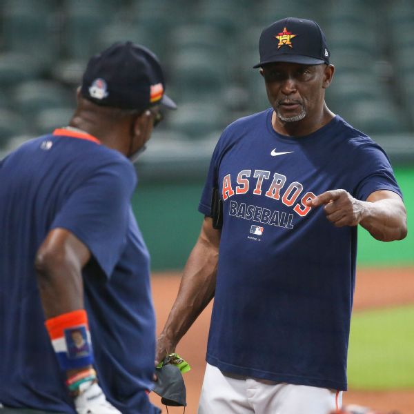 Astros minus ill 3B coach Pettis for ALCS opener