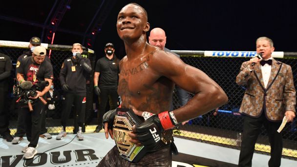 Adesanya reminded the world why he's the middleweight king