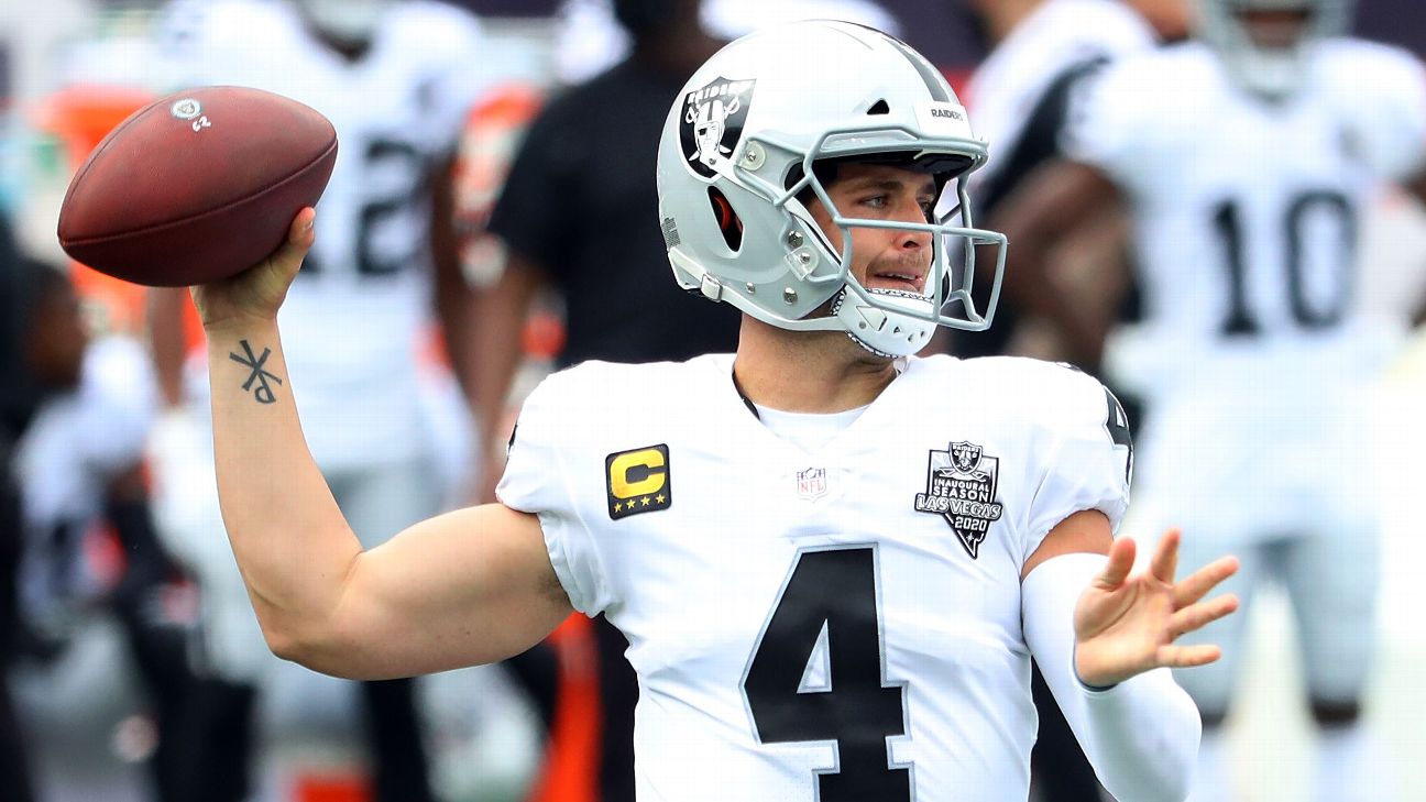 Football Oakland Raiders QB Daryl Lamonica on field during game vs Denver  Broncos Denver CO