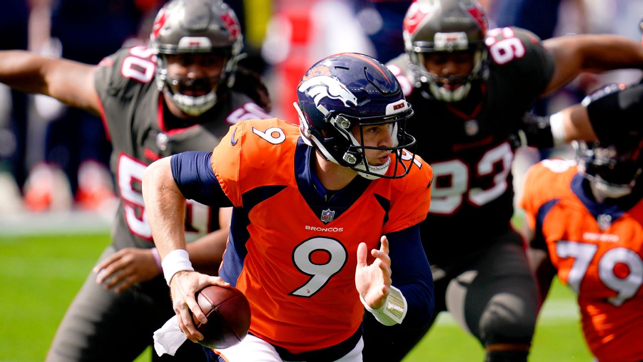 American-Canadian quarterback Brett Rypien to start for Broncos in