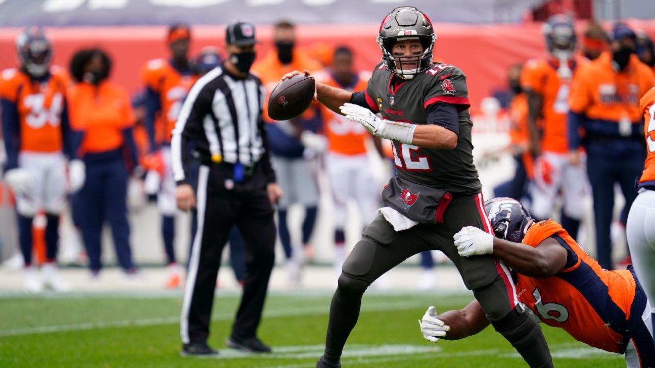 Bucs beat Broncos behind Tom Brady's three TDs but offense