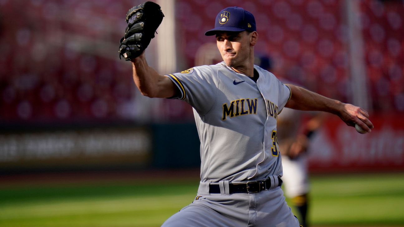 Milwaukee Brewers' Brandon Woodruff won't pitch in All-Star Game