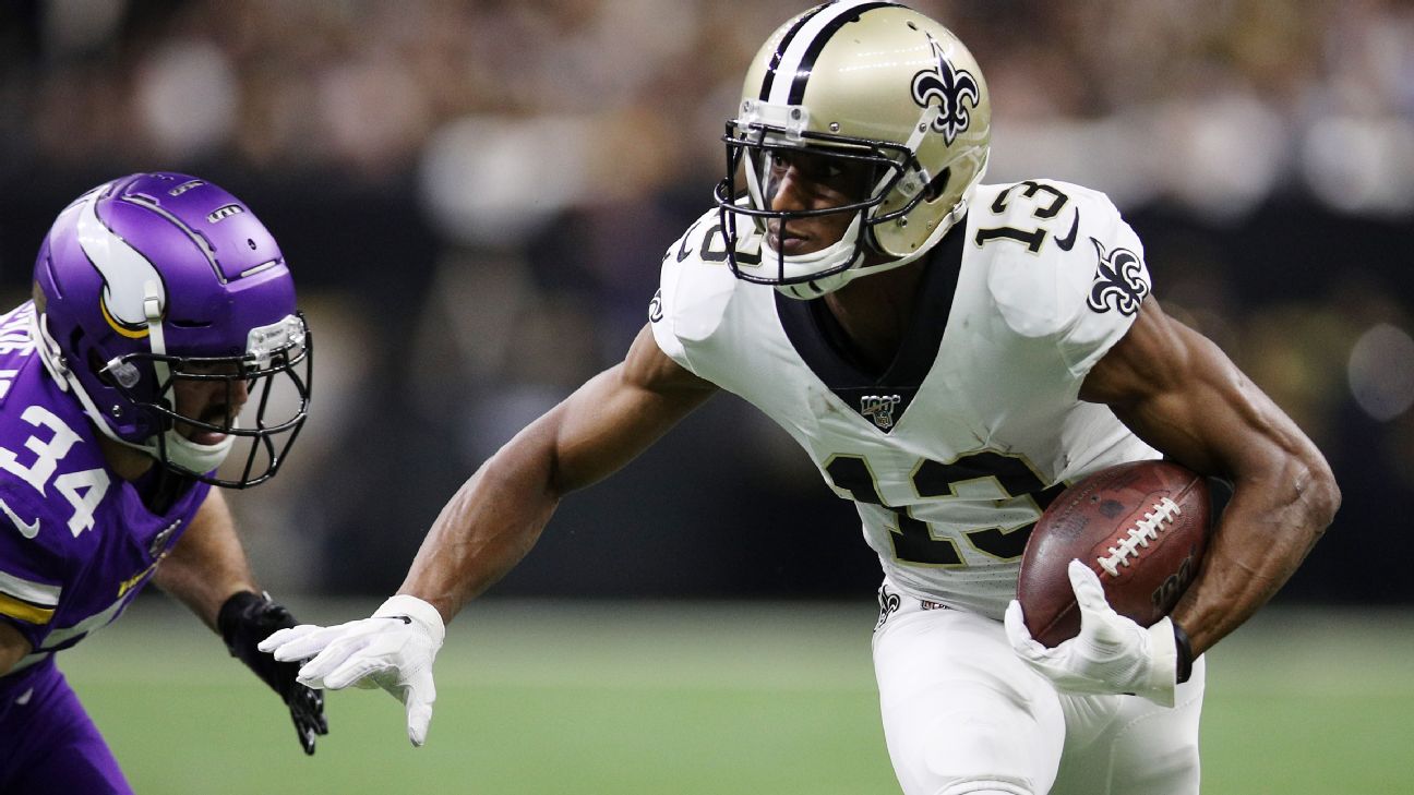 Michael Thomas ruled out for Saints' MNF game vs. Raiders