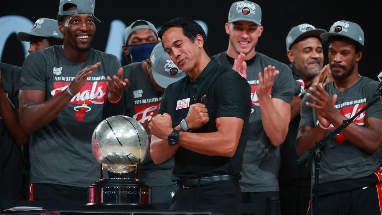 Miami Heat president Pat Riley ready to run it back next season with similar team - ESPN