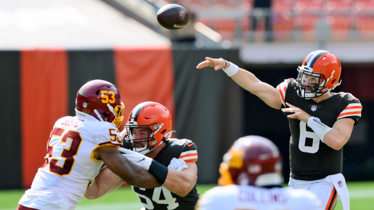 Baker Mayfield, Nick Chubb Rank In Top 10 Of 2020 NFL Jersey Sales