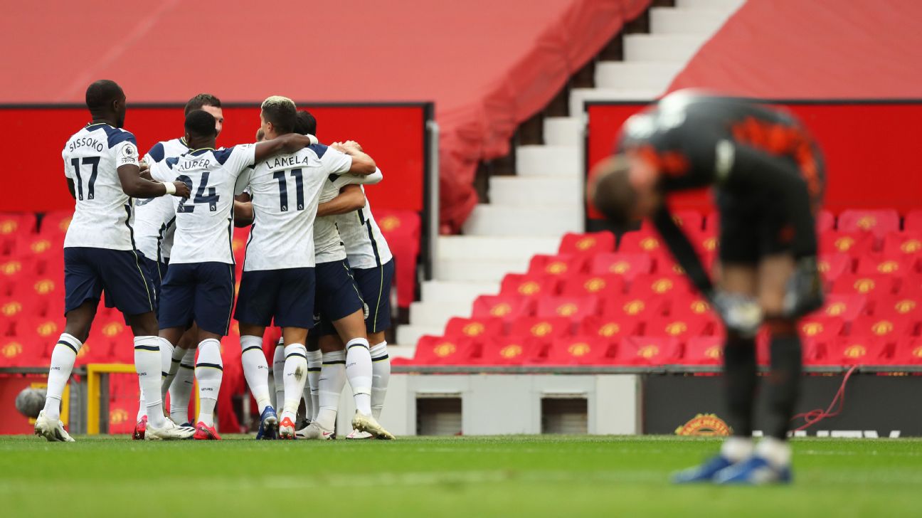 Tottenham e Manchester United retornam ao Campeonato Inglês com