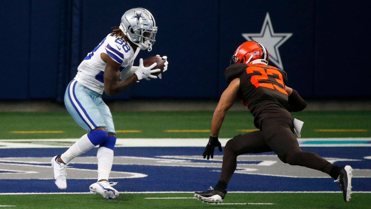 WATCH: CeeDee Lamb scores first touchdown of the season for Dallas