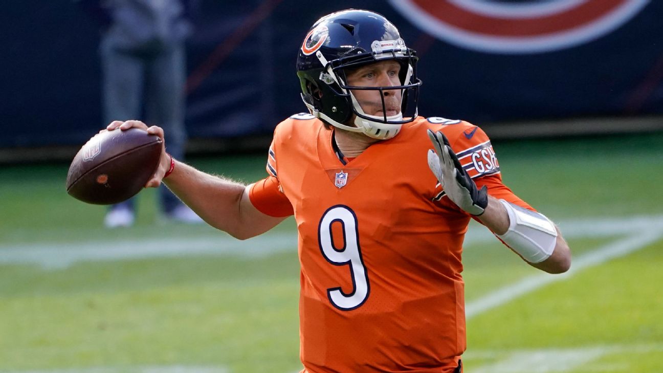 Ex-Arizona QB Nick Foles to start Chicago Bears' game at Seattle