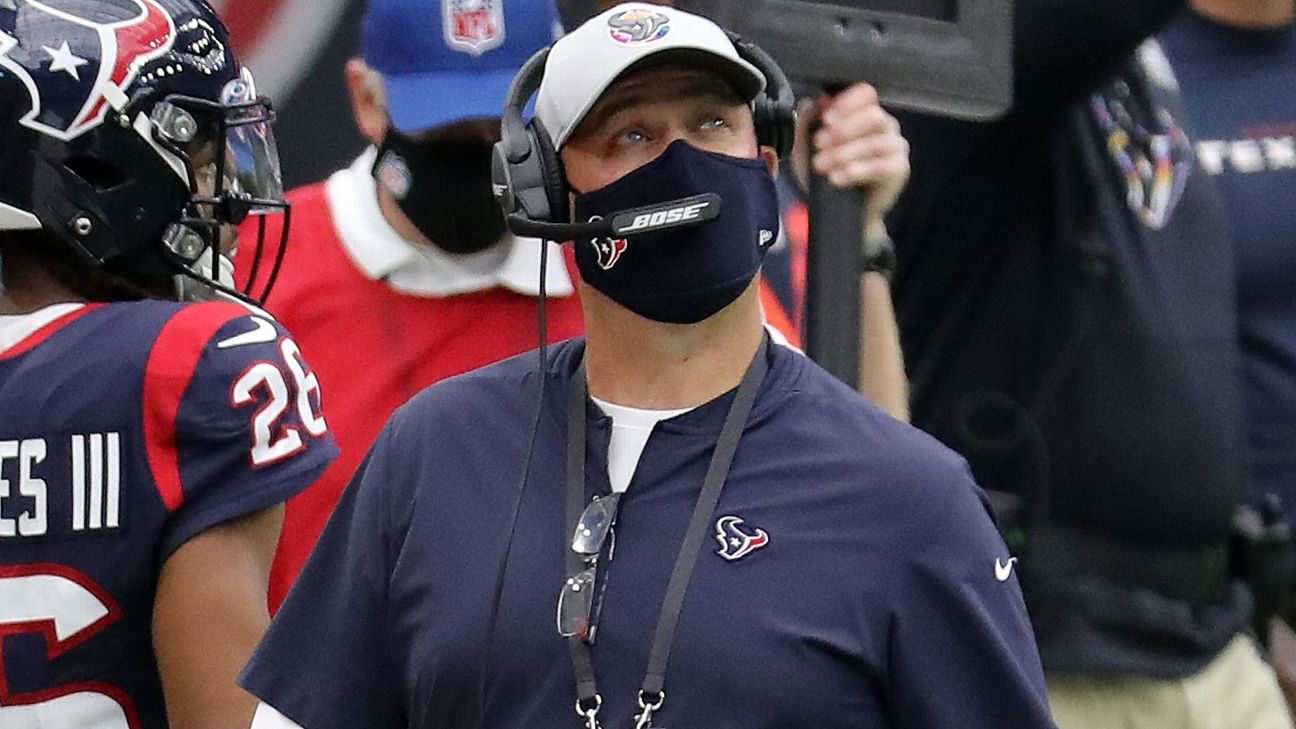 Texans fire coach Bill O'Brien after 0-4 start