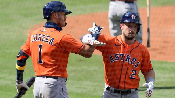 Division Series Monday: Astros romp A's