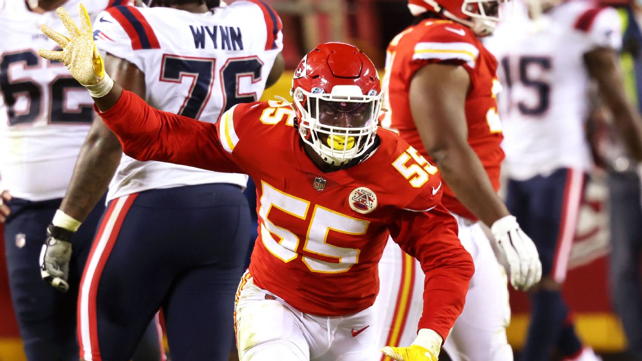 Chiefs' Frank Clark: No player fills shoes of Chris Jones