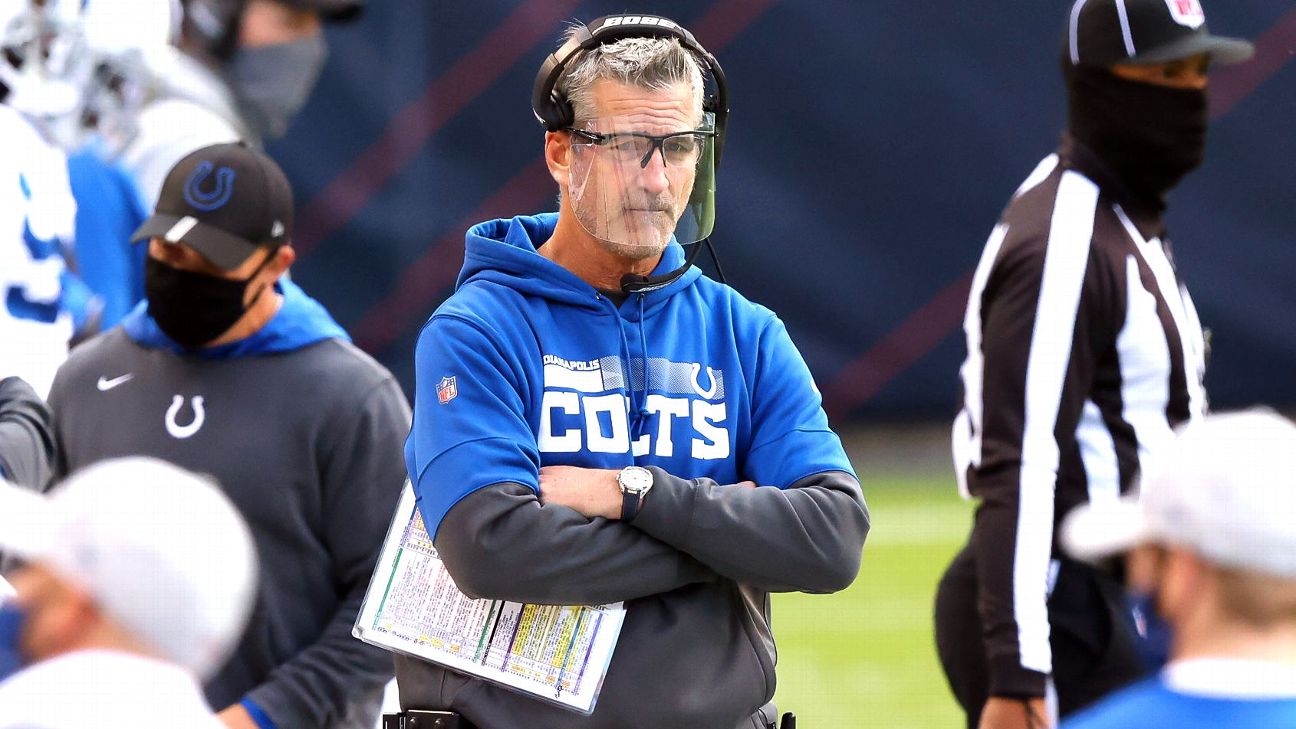 Frank Reich updates on injuries before facing the New York Giants