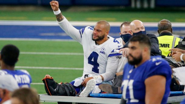 Dallas Cowboys EVP Stephen Jones says injured QB Dak Prescott