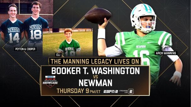 Arch Manning, nephew of Peyton and Eli Manning, headed to Texas - The  Washington Post