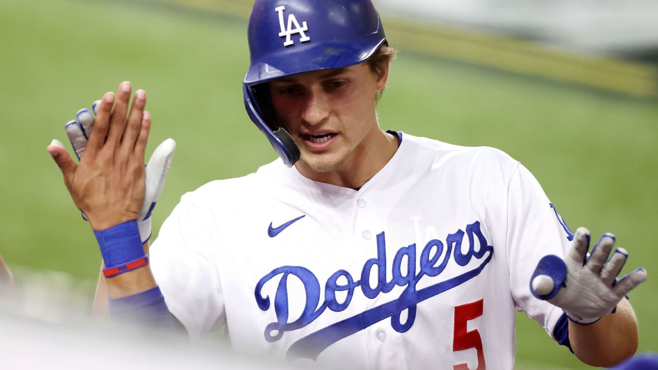 Corey Seager of Los Angeles Dodgers to return for World Series barring  'unforeseen' - ESPN